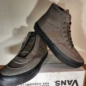 NWT VANS Crockett High Bungee Cord/Black Men (5.0)